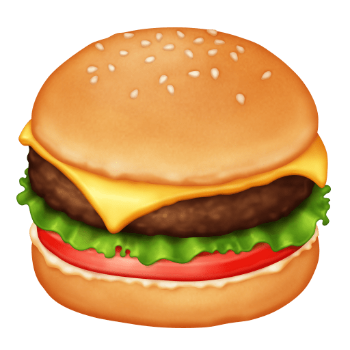 Facebook hamburger emoji image