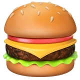 IOS/Apple hamburger emoji image