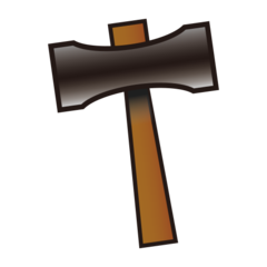 Emojidex hammer emoji image