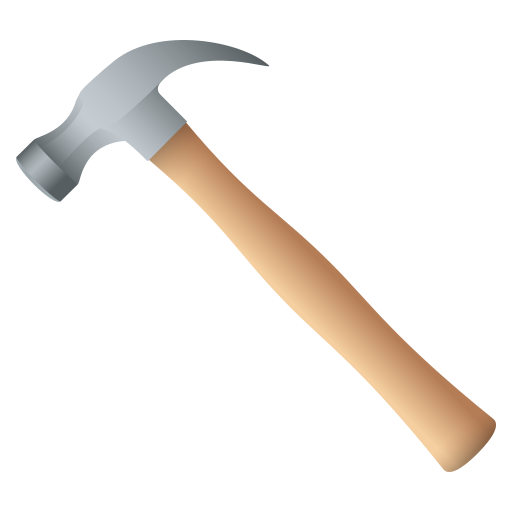 JoyPixels hammer emoji image