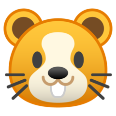 Google hamster face emoji image