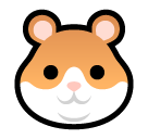 SoftBank hamster face emoji image