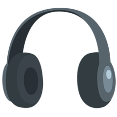 Facebook Messenger headphone emoji image