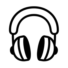 Noto Emoji Font headphone emoji image