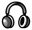 SoftBank headphone emoji image