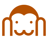 Docomo hear-no-evil monkey emoji image