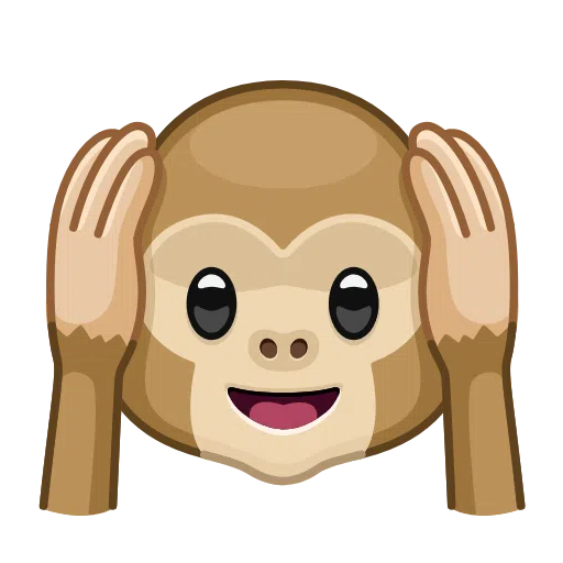 Telegram hear-no-evil monkey emoji image