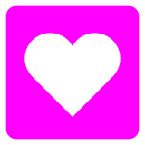 Docomo heart decoration emoji image
