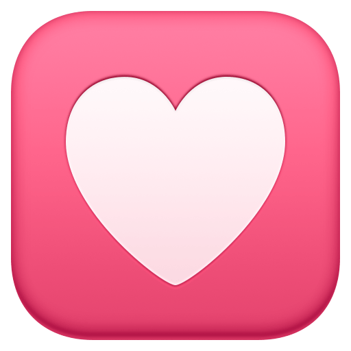 Facebook heart decoration emoji image