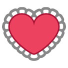 HTC heart decoration emoji image