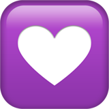 IOS/Apple heart decoration emoji image