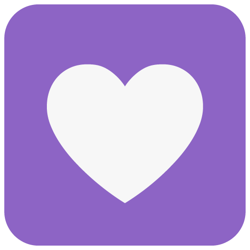 Microsoft heart decoration emoji image