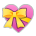 Sony Playstation heart with ribbon emoji image
