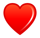 SoftBank heavy black heart emoji image
