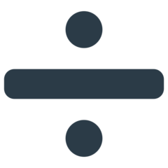 Mozilla heavy division sign emoji image