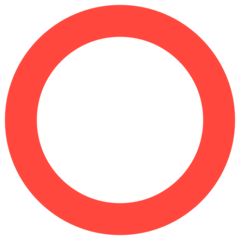Mozilla heavy large circle emoji image