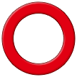 Samsung heavy large circle emoji image