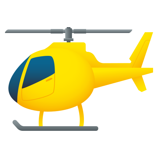 JoyPixels helicopter emoji image