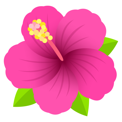 JoyPixels hibiscus emoji image