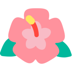 Mozilla hibiscus emoji image