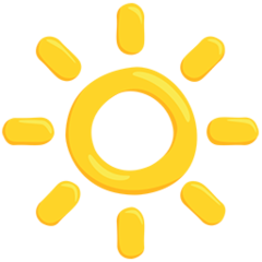 Facebook Messenger high brightness symbol emoji image