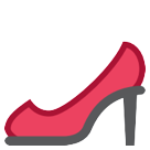 HTC high-heeled shoe emoji image