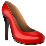 IOS/Apple high-heeled shoe emoji image