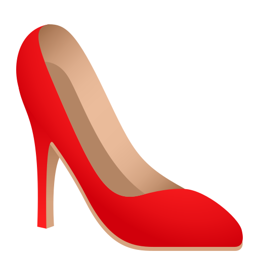 JoyPixels high-heeled shoe emoji image
