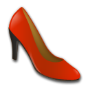 LG high-heeled shoe emoji image