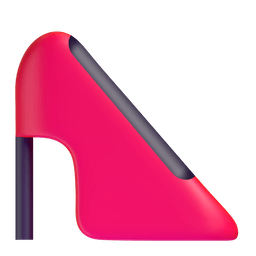 Microsoft Teams high-heeled shoe emoji image