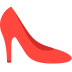 Mozilla high-heeled shoe emoji image