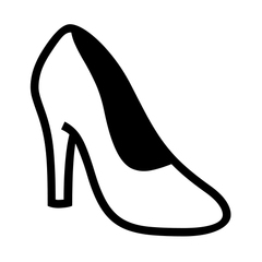 Noto Emoji Font high-heeled shoe emoji image