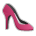 Sony Playstation high-heeled shoe emoji image