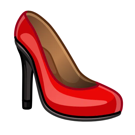 Telegram high-heeled shoe emoji image