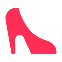 Toss high-heeled shoe emoji image