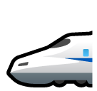 SoftBank high-speed train emoji image