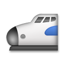 LG high-speed train with bullet nose emoji image