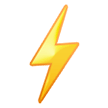 Samsung high voltage sign emoji image