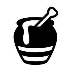 Noto Emoji Font honey pot emoji image