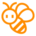 au by KDDI honeybee emoji image