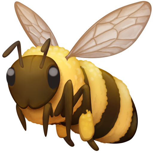 Facebook honeybee emoji image