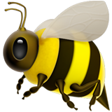 IOS/Apple honeybee emoji image