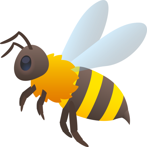 JoyPixels honeybee emoji image