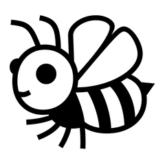 Noto Emoji Font honeybee emoji image
