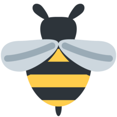 Twitter honeybee emoji image