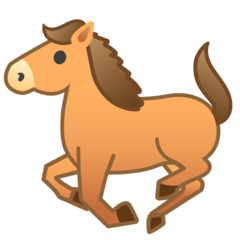 Google horse emoji image