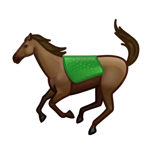 Telegram horse emoji image