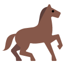 Toss horse emoji image