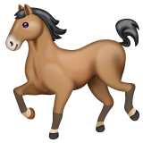 Whatsapp horse emoji image