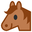 HTC horse face emoji image